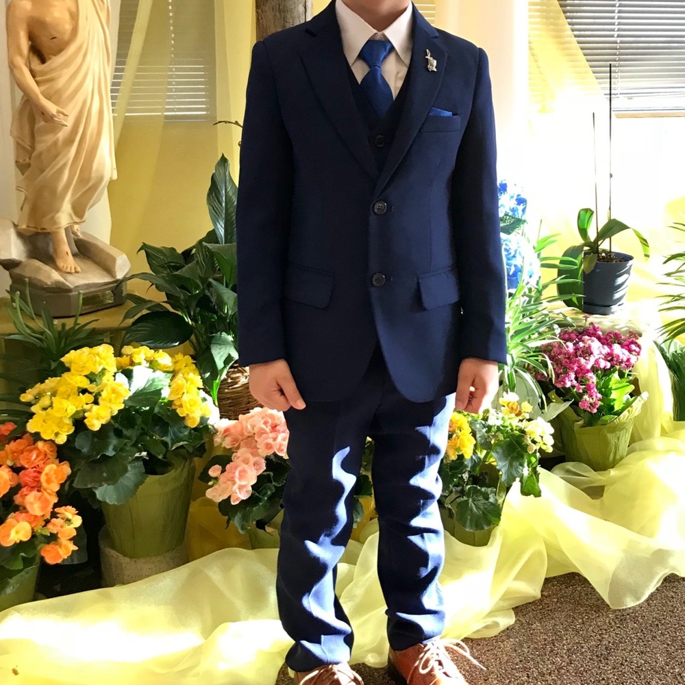 Boys Slim Fit Suit